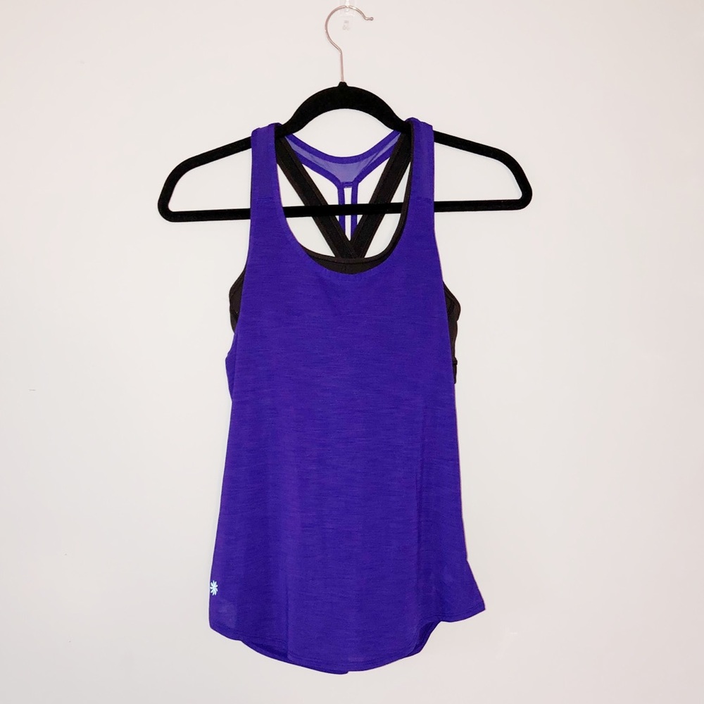 Athleta workout tank with built in sports bra.
